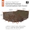 Classic Accessories Madrona Waterproof Patio Cover, 125"x125"x36", Dark Cocoa 56-321-046601-RT - alternate 8